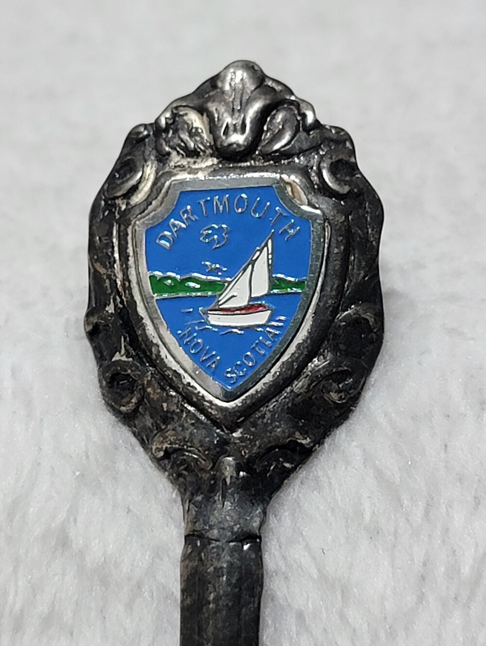 Vintage Sailboat Dartmouth Nova Scotia Souvenir Spoon